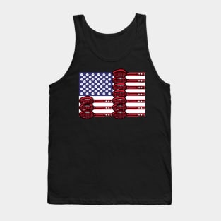 US Open tennis flag Tank Top